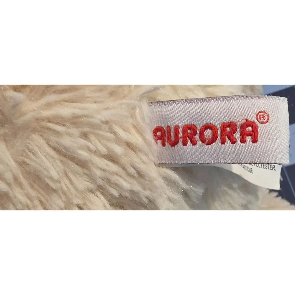 Aurora World Cream Teddy Bear Plush 12